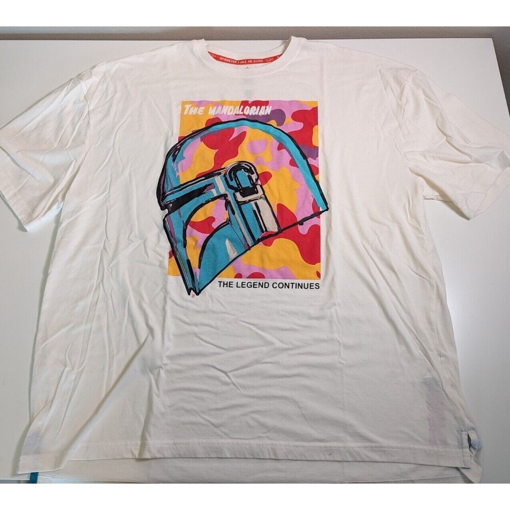 Disney Parks 2021 Star Wars The Mandalorian The Legend Continues T-Shirt XXL 2XL